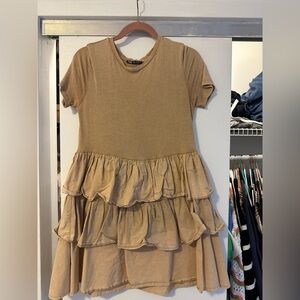 Zara Beige Casual Top
